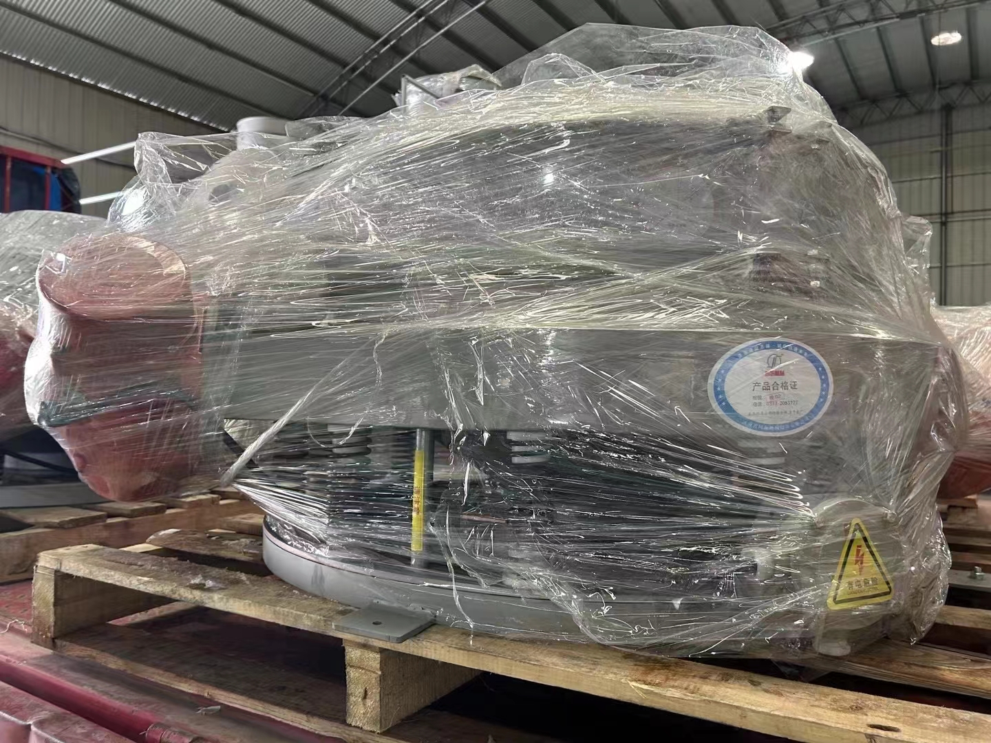 直排篩試機完成，準備發貨