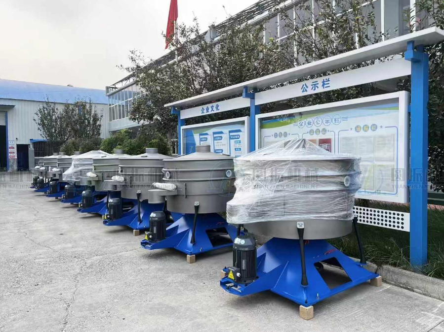 四川省8臺搖擺篩和5臺直排篩發貨中